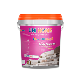 Sơn nội thất siêu bóng cao cấp UNI HOME SUPER DIAMOND