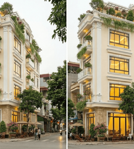 NHÀ PHỐ GÓC 2 MẶT TIỀN